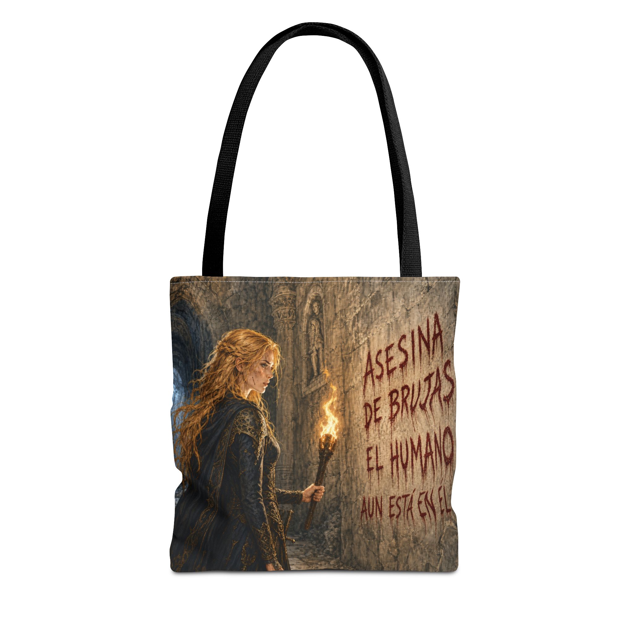 Maasverse Inspired Throne of glass Tote Bag | Fantasy Sword Crown Tote Bag