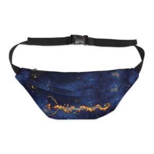 Throne of glass inspired Fanny Pack | Starry Night Flame Design