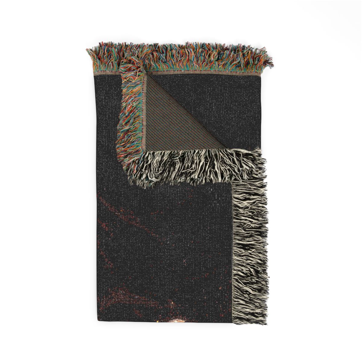 Throne of Glass inspired Woven Blanket | Mystical Deer, Night Forest Throw - Imagen 2
