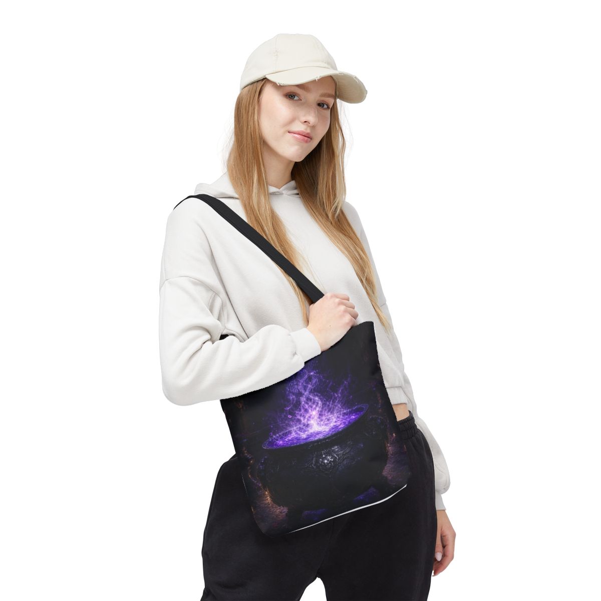 Acotar inspired Magic Cauldron Tote | Mystical Witchy Illustration - Imagen 3