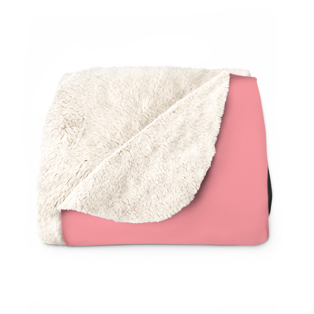 Skzoo Stacked Cute Animal Characters Sherpa Fleece Blanket | Pink Cartoon Plush - Imagen 2