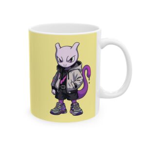 Purple Octopus Astronaut Mug | Ceramic Coffee Cup