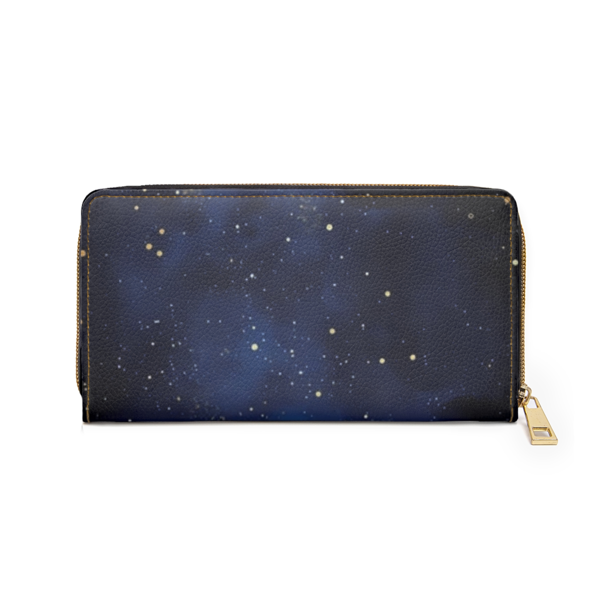 BTS K-Pop Cartoon Group Zipper Wallet | Galaxy Star Print - Imagen 2