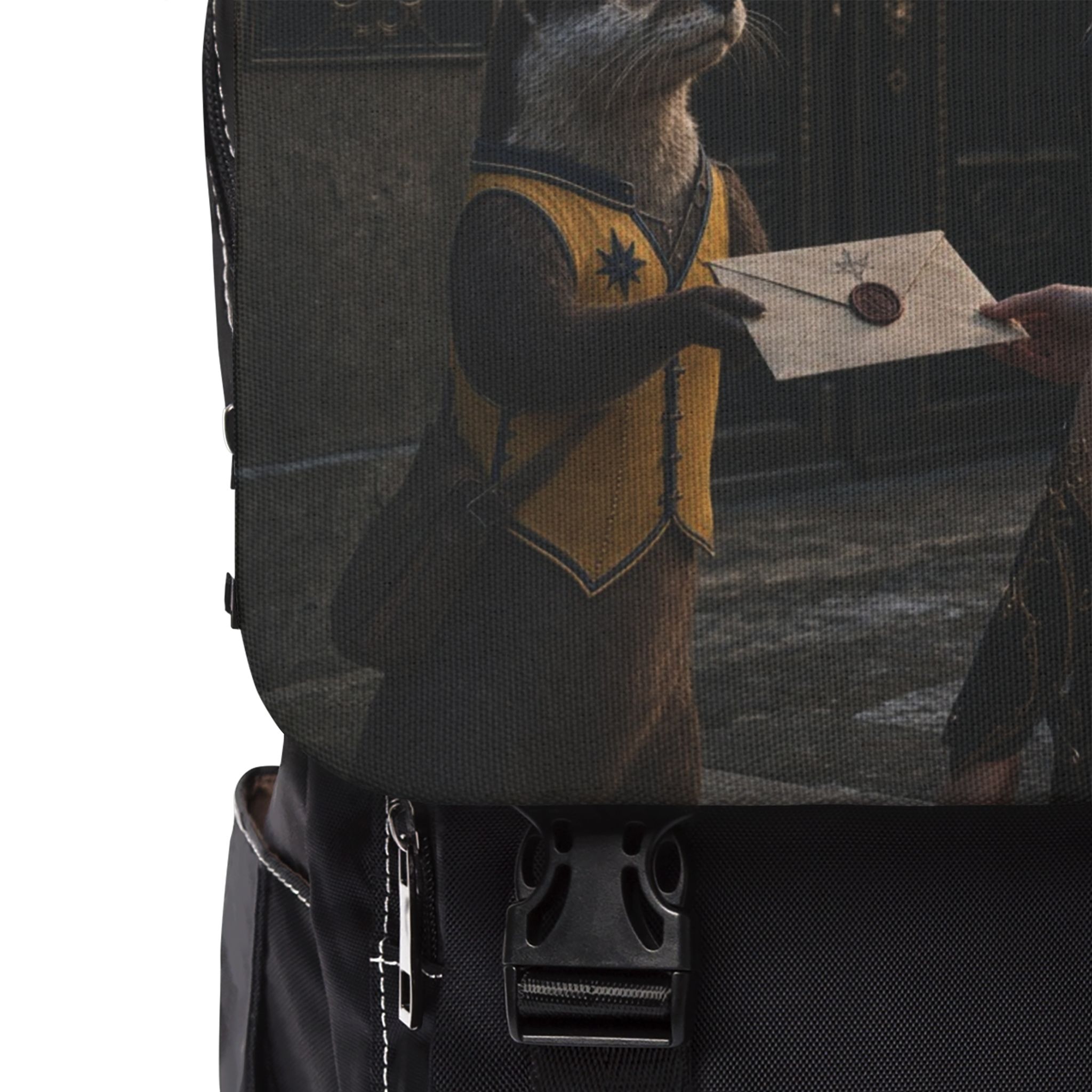 Creacent City inspired Maasverse Backpack | Fantasy Illustration Shoulder Bag - Imagen 5