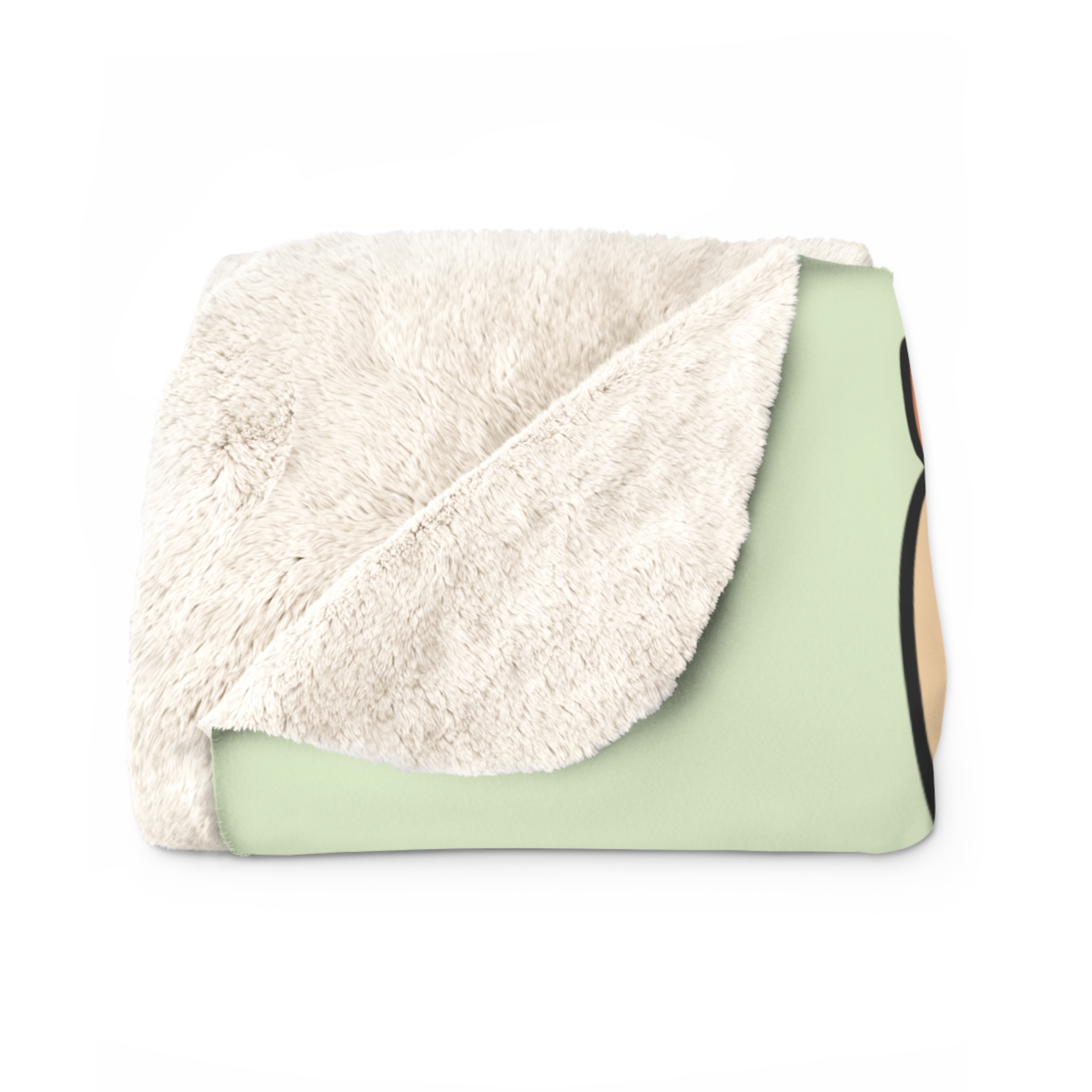 Skzoo Stacked Cute Cartoon Animals Sherpa Fleece Blanket | Kawaii Animal Pile - Imagen 2