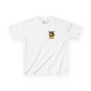 Pikkachu Helmet Kid Tee | Cute Electric Pokkemon Shirt