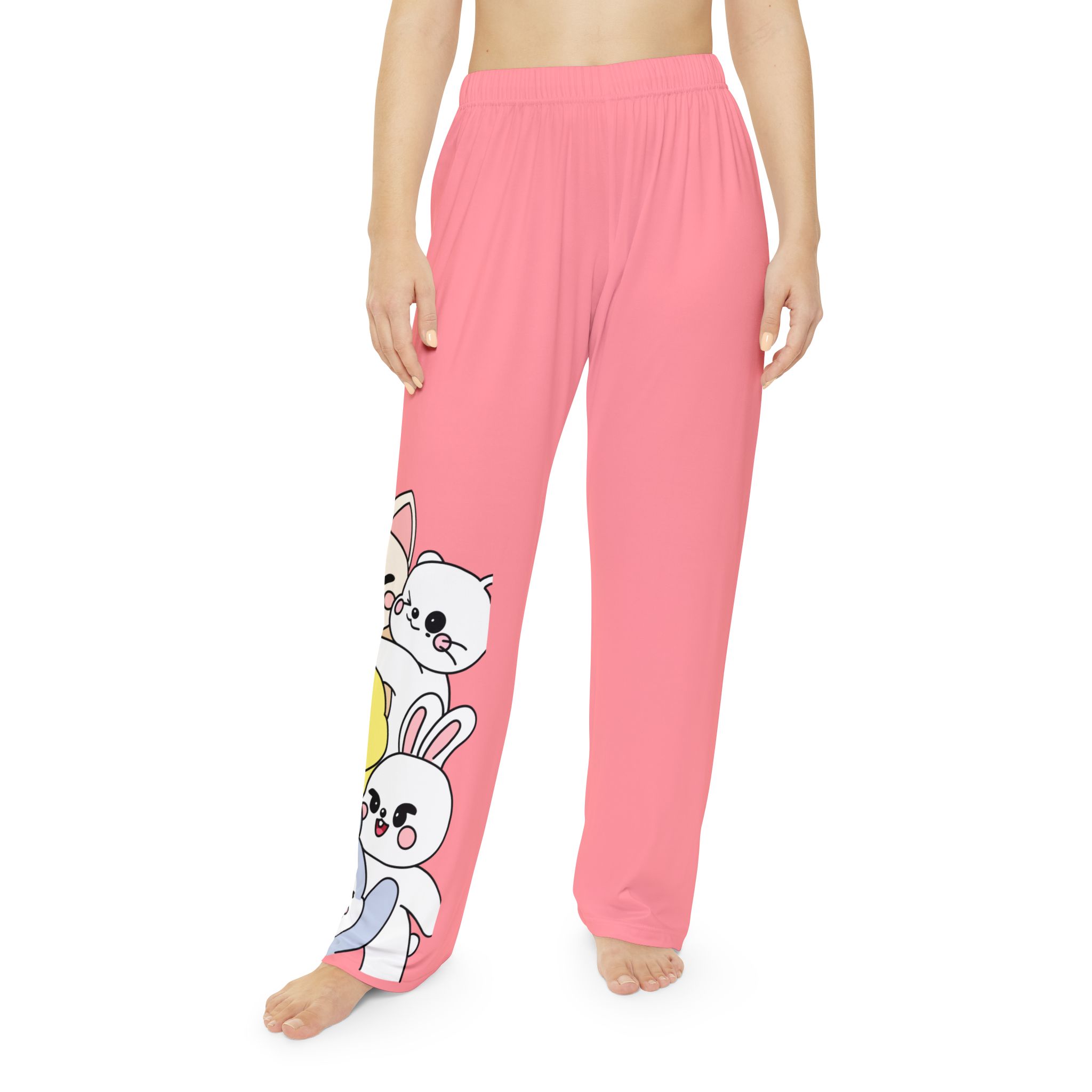 Skzoo Cute Kawaii Animal Stack Pajama Pants | Women's Sleepwear - Imagen 2