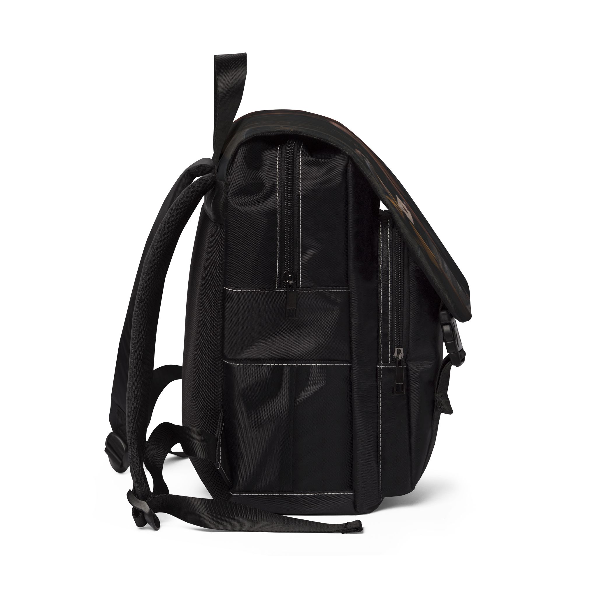 Creacent City inspired Maasverse Backpack | Fantasy Illustration Shoulder Bag - Imagen 3